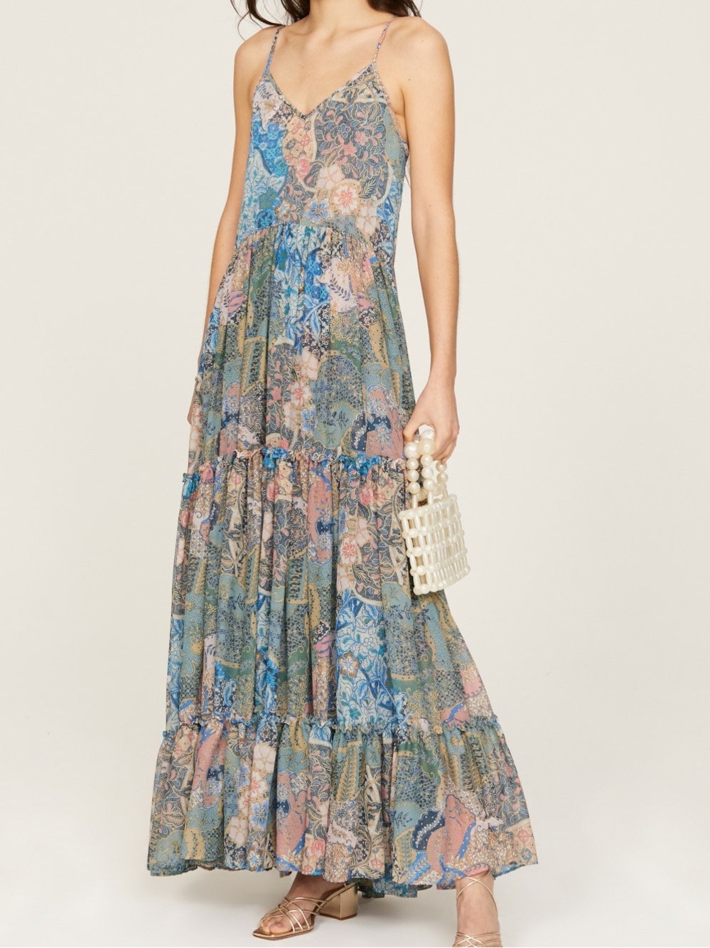 Misa Los Angeles kali maxi dress